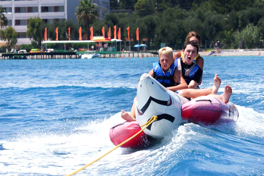 dassia kalami inflatables corfu watersports